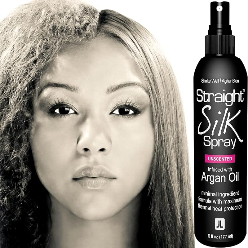 Moroccan Argan Oil Straight Silk Thermal Protector Spray for Flat Iron