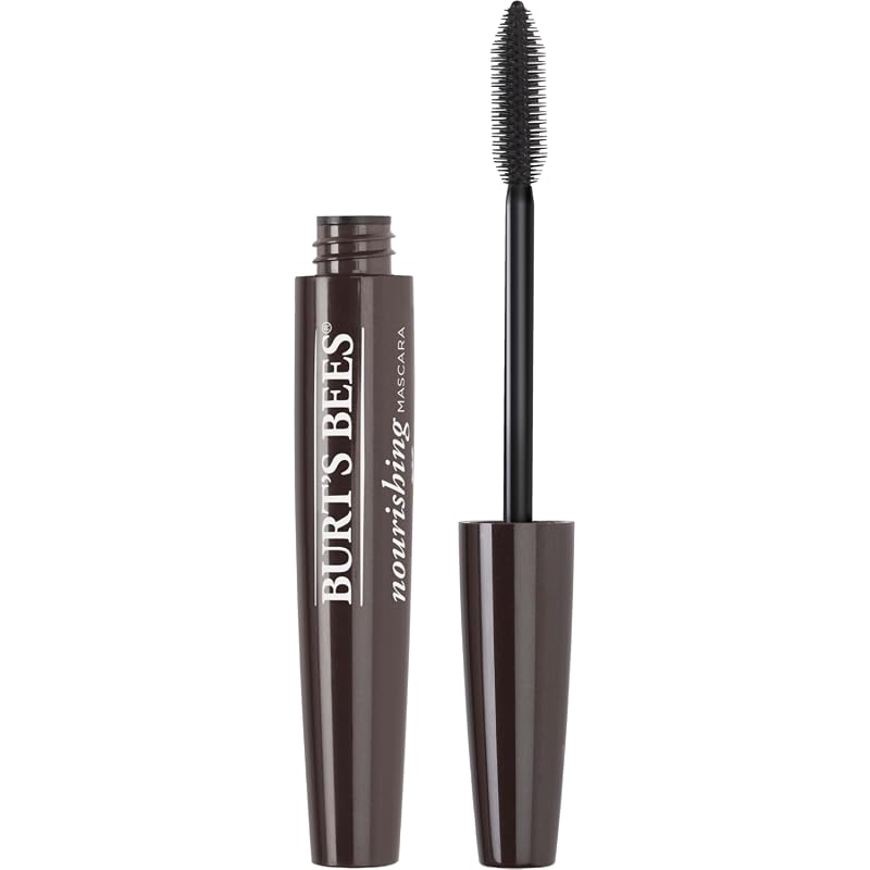 Burt's Bees Lengthening Mascara, 100% Natural Makeup, Classic Black, F