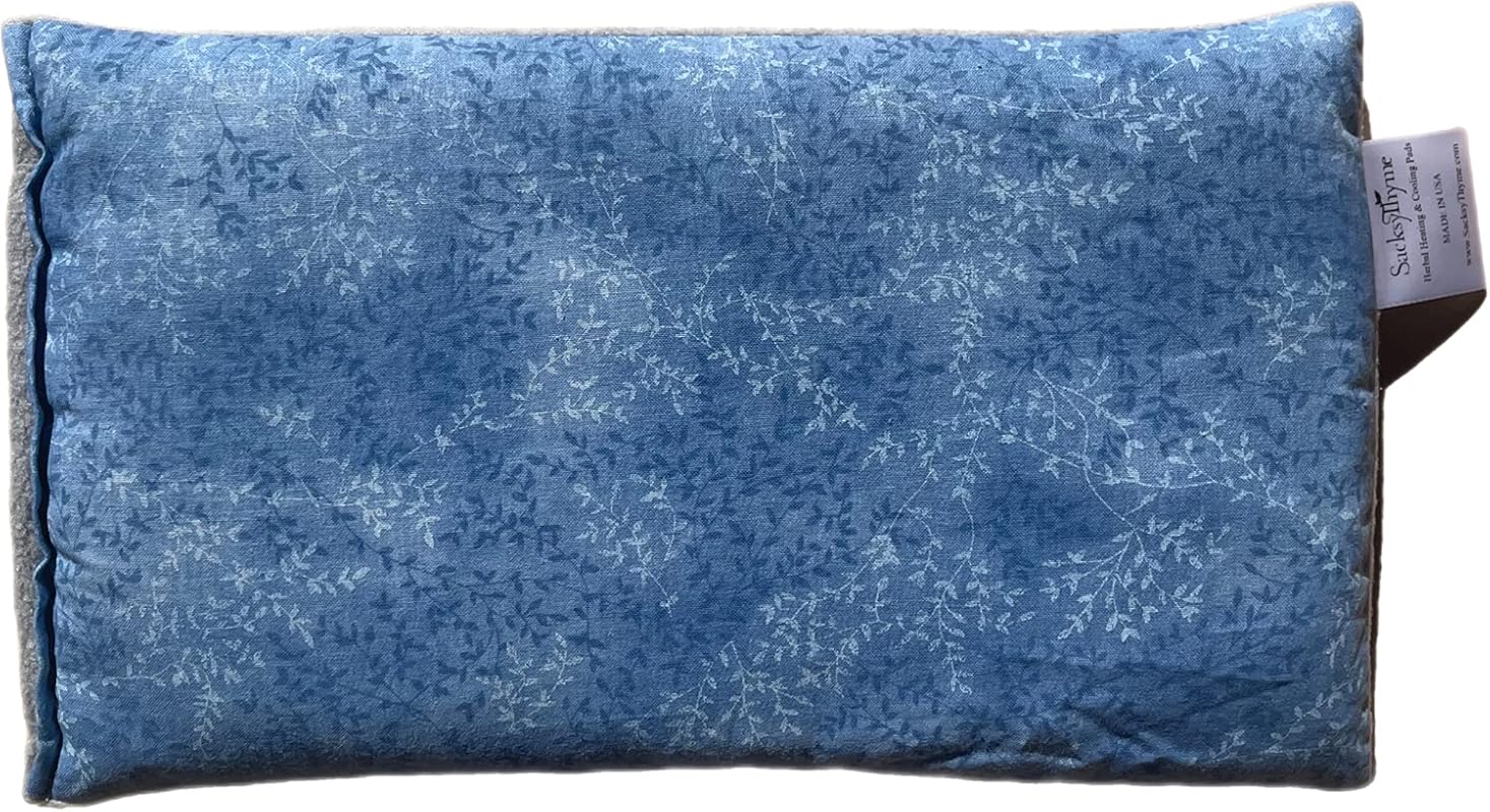 SacksyThyme Microwave Heating Pad for Cramps, Back, Neck, Shoulders