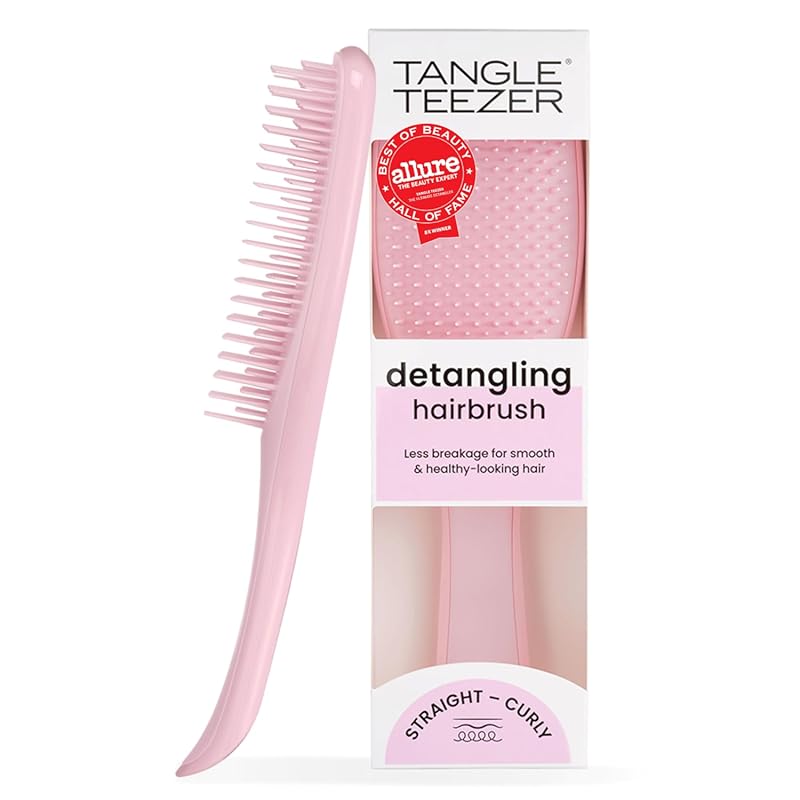 Tangle Teezer Ultimate Detangler Brush – Wet or dry, eliminates knots 