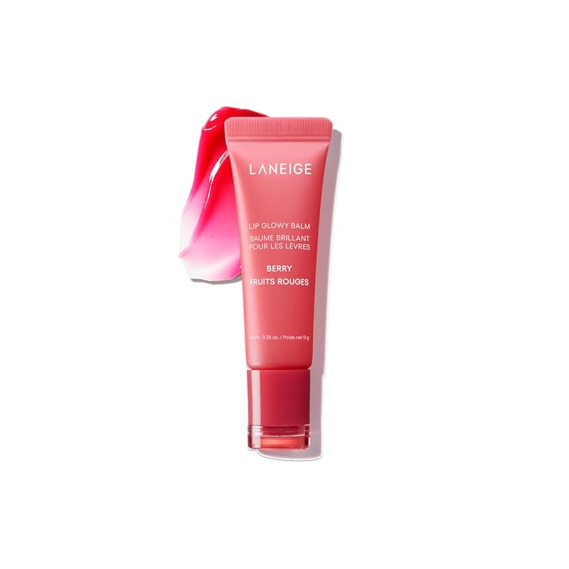 LANEIGE Lip Glowy Balm – Sheer Tinted Hydrating Lip Treatment with She