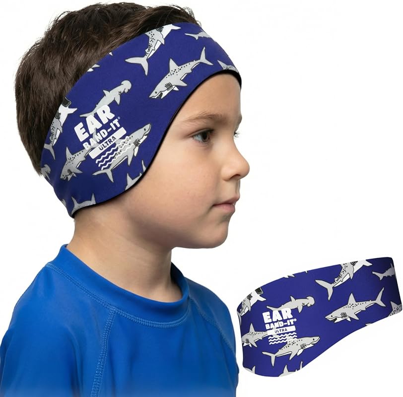 Earvolution Ear Band-It Ultra Swimming Headband: ENT-Invented, Anti-Sl