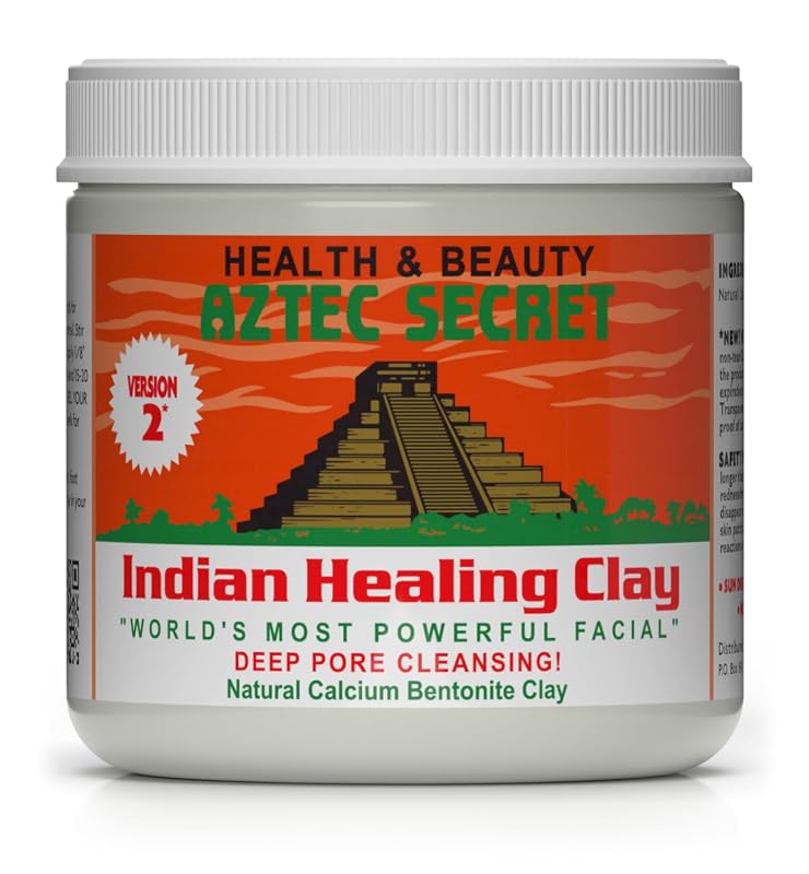 Aztec Secret Indian Healing Clay, 100% Natural Calcium Bentonite Deep 