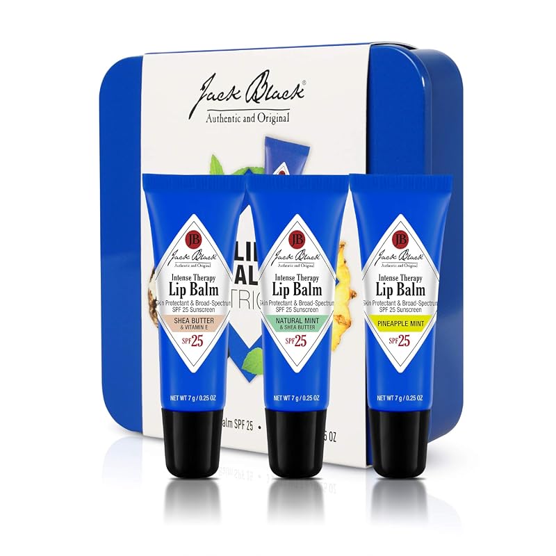 Jack Black Intense Therapy Lip Balm SPF 25 - Hydrating Sunscreen Lip M