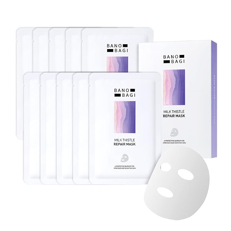 Banobagi Milk Thistle Repair Face Mask - Hydrating Korean Sheet Skinca