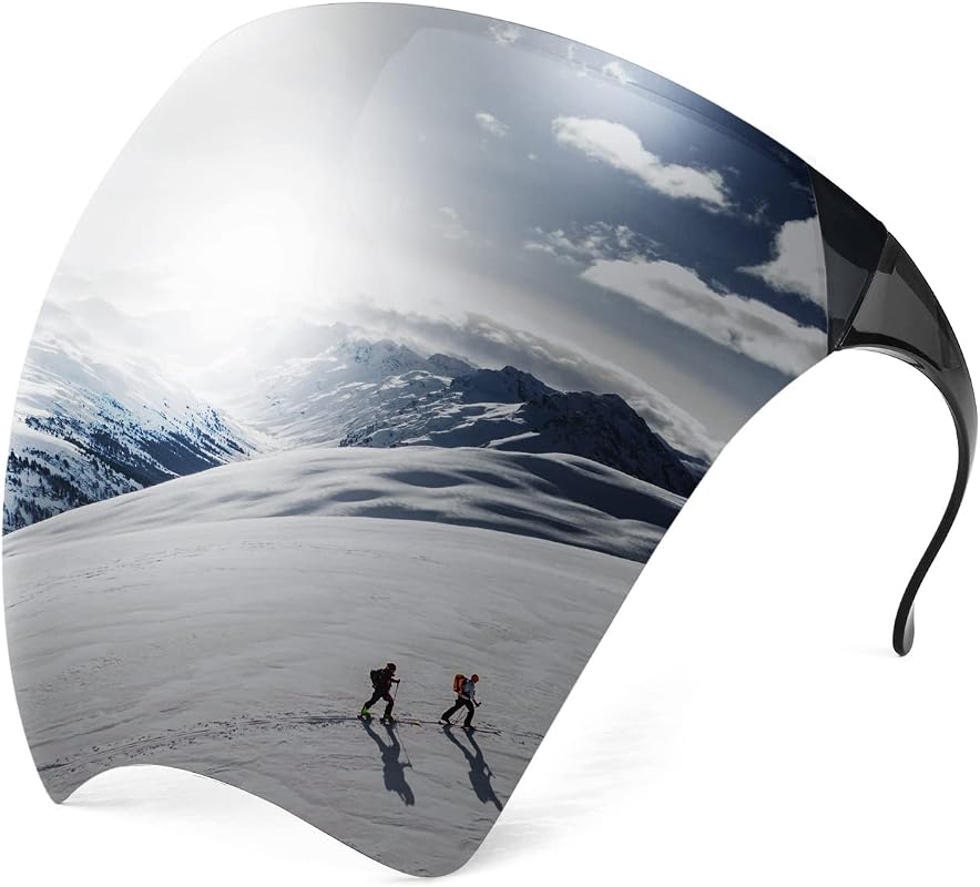 FEISEDY Full Cover Face Visor Protective Mirror Shield Sunglasses with