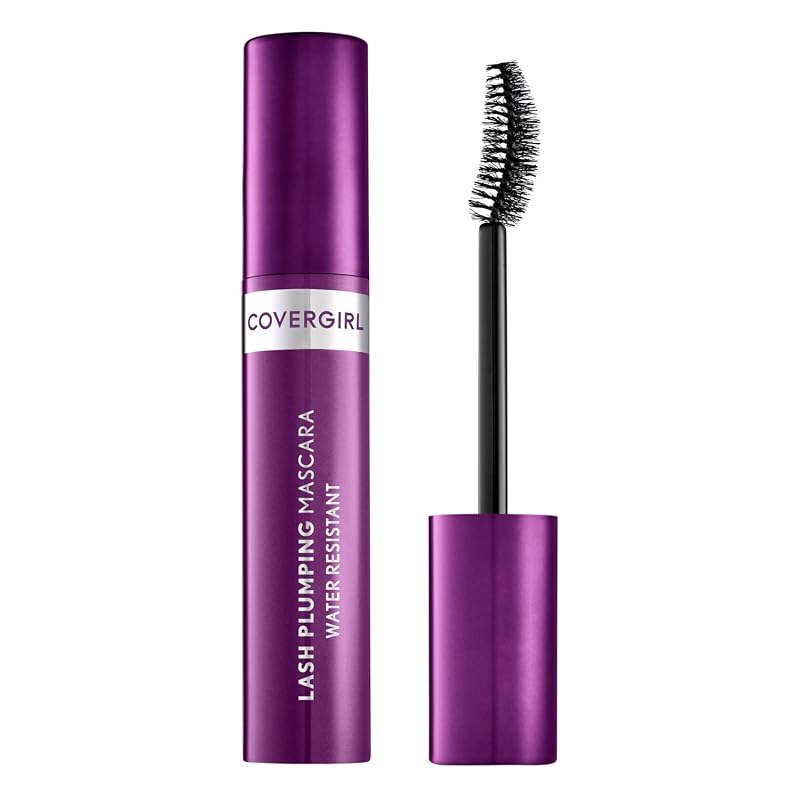 COVERGIRL Simply Ageless Lash Plumping Mascara in Black, Water Resista