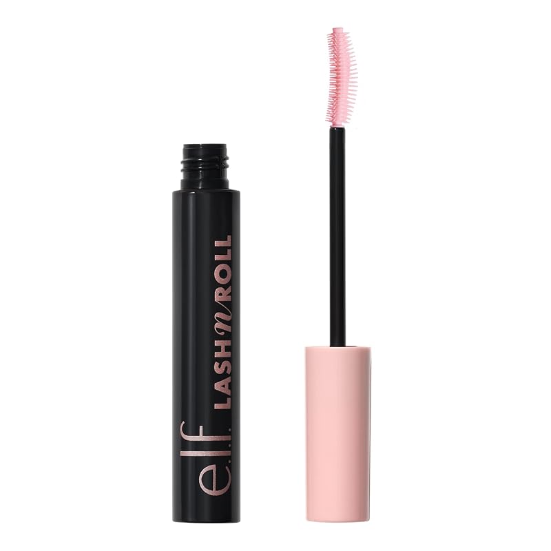 e.l.f. Lash 'N Roll Curling Mascara, Vegan & Cruelty-Free, Lifts & Sep