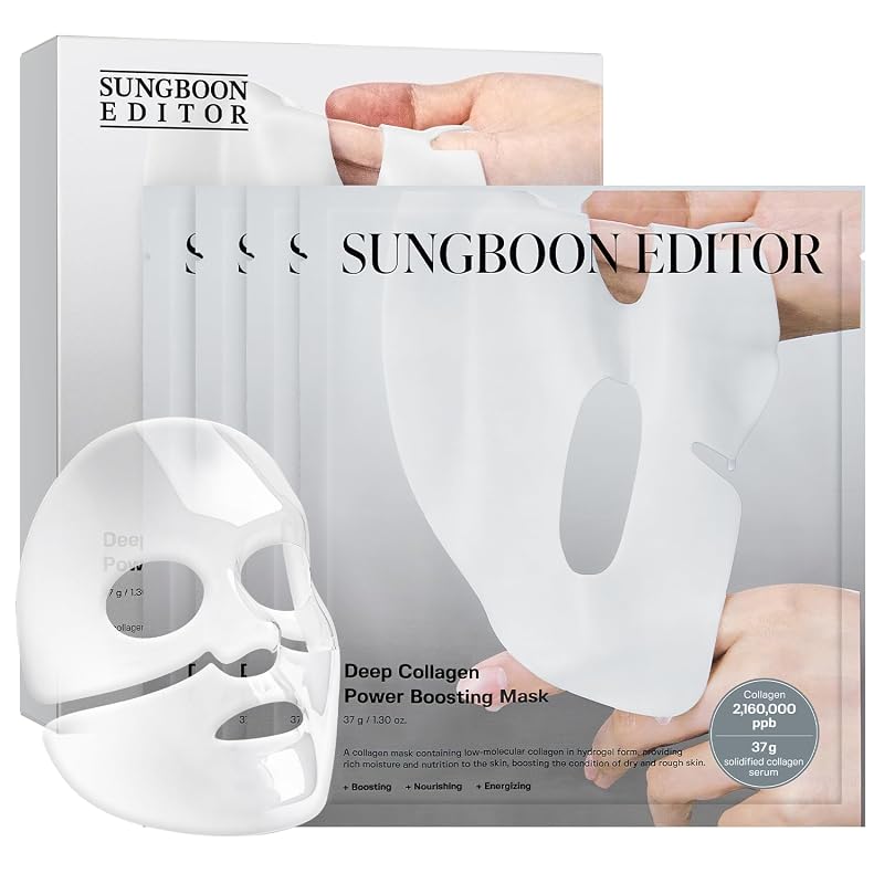 SUNGBOON EDITOR Deep Collagen Overnight Mask for Glass Skin, Wrinkle C