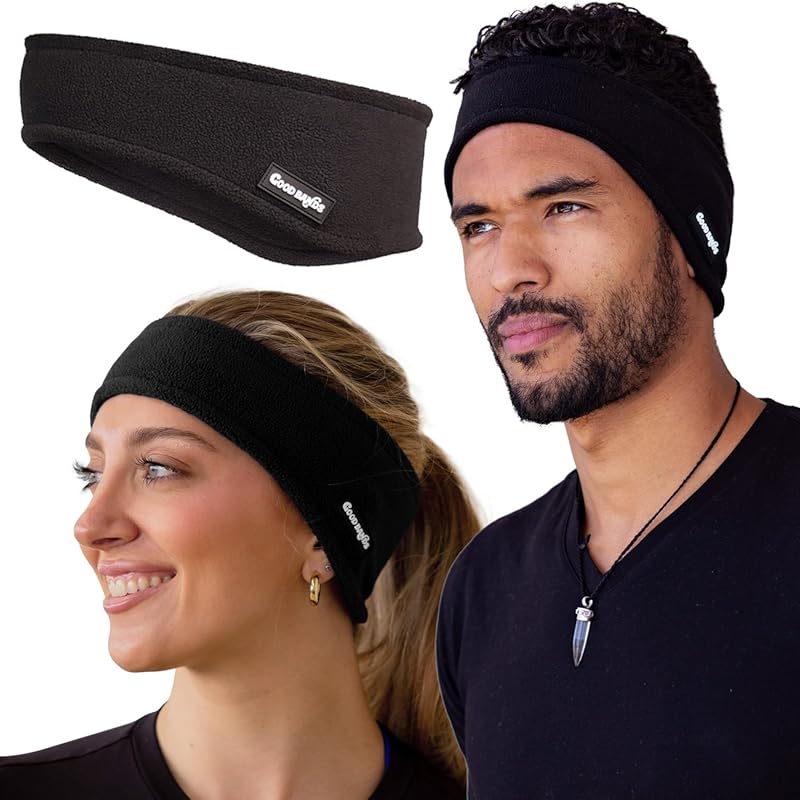 Unisex Winter Fleece Ear Warmer Headband for Men Women