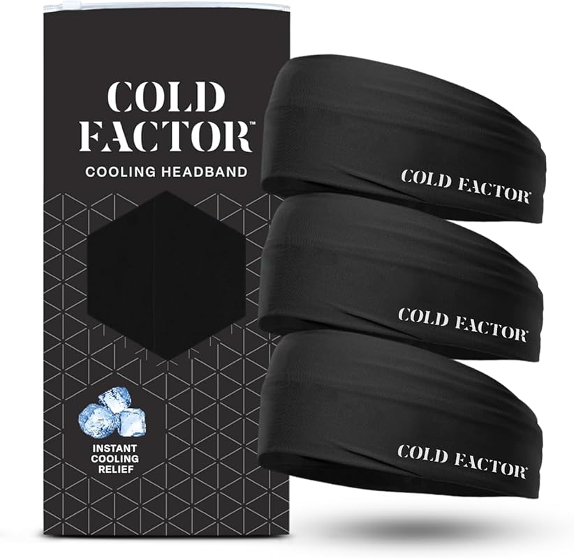COLD FACTOR Cooling Headband for Men & Women