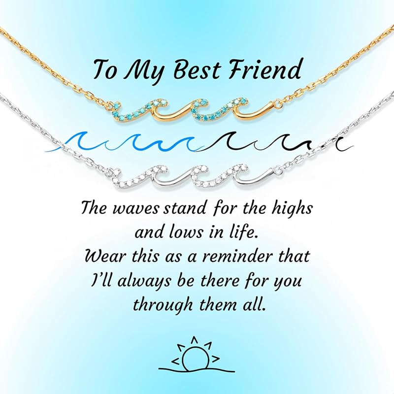 14K Gold Plated Best Friend Bracelet, Matching Friendship Jewelry Gift