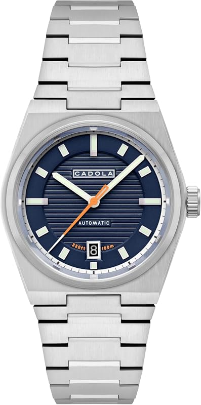 Cadola CD-1056 Men's 41mm Lydden Hill Automatic Watch Solid Stainless 