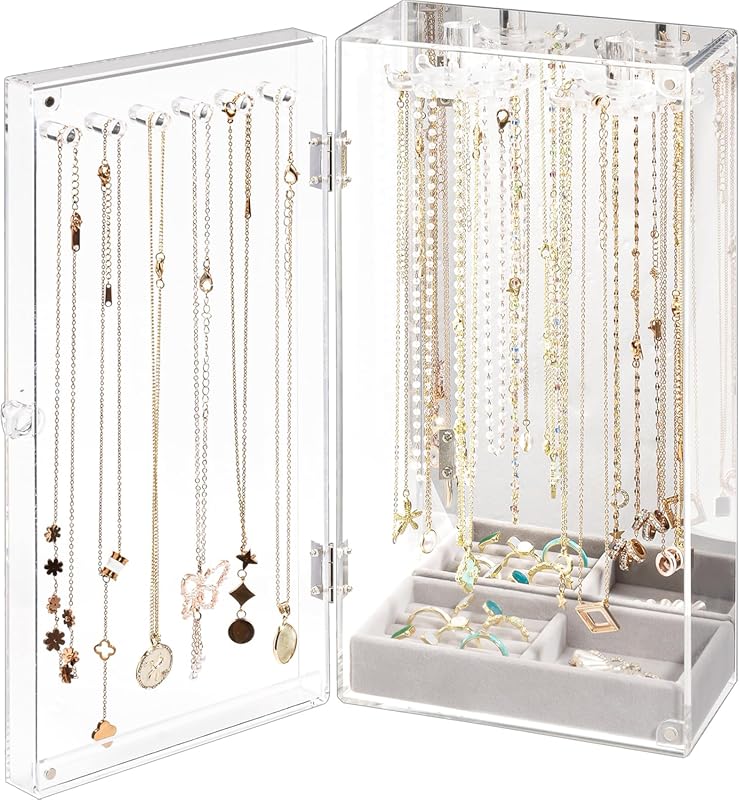 5 Best Jewelry Boxes with Necklace Hangers – Top Quality Picks