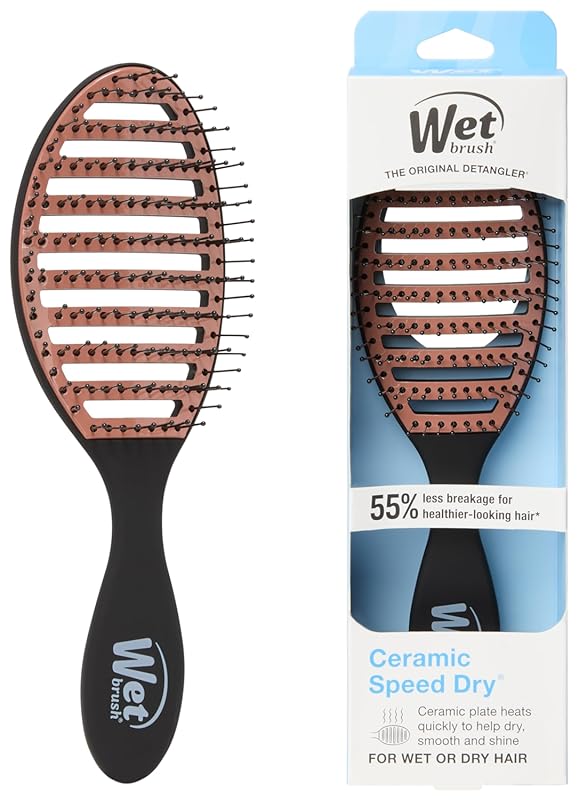 Wet Brush Ceramic Speed Dry Hair Brush – Design with HeatFlex bristles