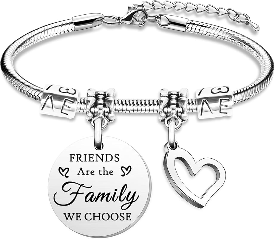 Kaluofan Friendship Bracelet for Women - Best Friend Charm Gift