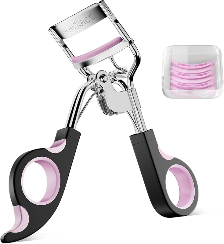 Whalrace Eyelash Curler with 6 Extra Replacement Strips – Superior Cur