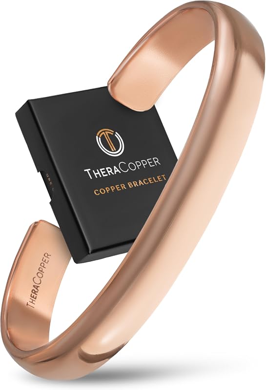 TheraCopper Pure Copper Bracelet for Men & Women – Handmade Uncoated T