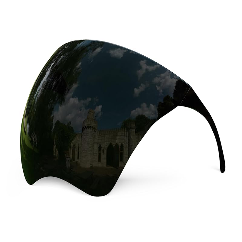 Mayoken Futuristic Full Face Anti-Glare Sun Protection Visor with Anti