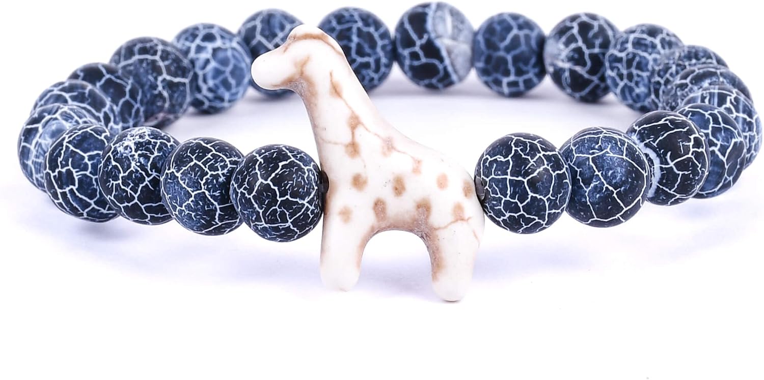Fahlo Giraffe Tracking Bracelet with Interactive App Map, Elastic Unis