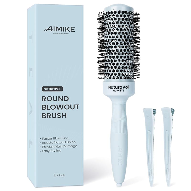 10 Best Round Brushes for Frizzy Hair: Expert-Approved Picks