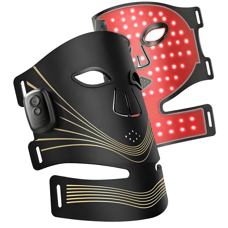 FDA Cleared Red Light Therapy Mask with 660nm 850nm Infrared for Anti-