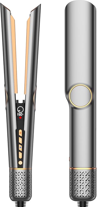 2-in-1 Wet to Dry Hair Dryer and Straightener with High-Speed Airflow,