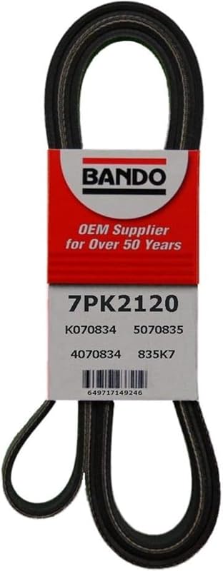 ban.do 7PK2120 OEM Quality Serpentine Belt, Heavy-Duty Engine Drive, R