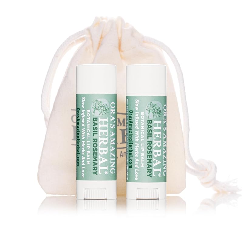 Ora’s Amazing Herbal Organic Calendula Healing Lip Balm for Perioral D