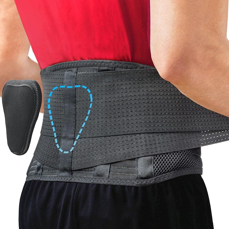 Sparthos Back Brace – Breathable Lumbar Support for Sciatica, Herniate