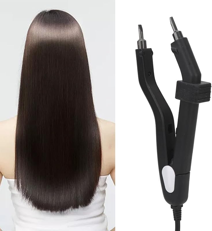 Professional Heat Tong Hair Extensions Tool for Salon Use, Connector M