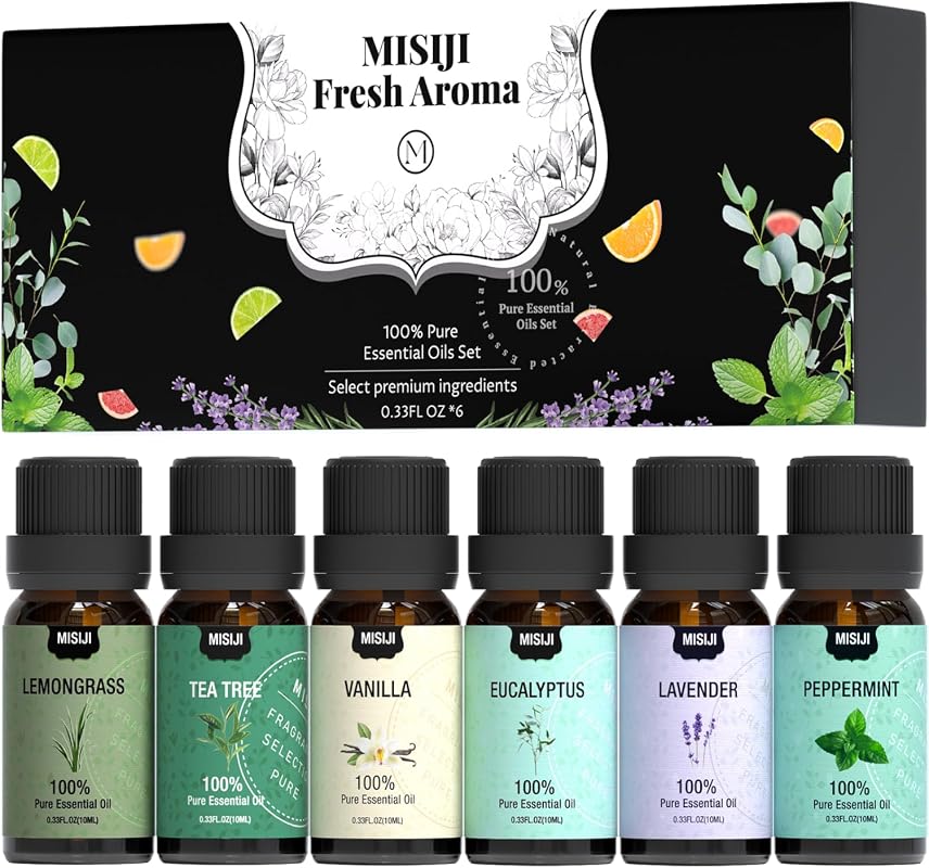 Top 6 Essential Oils Set
