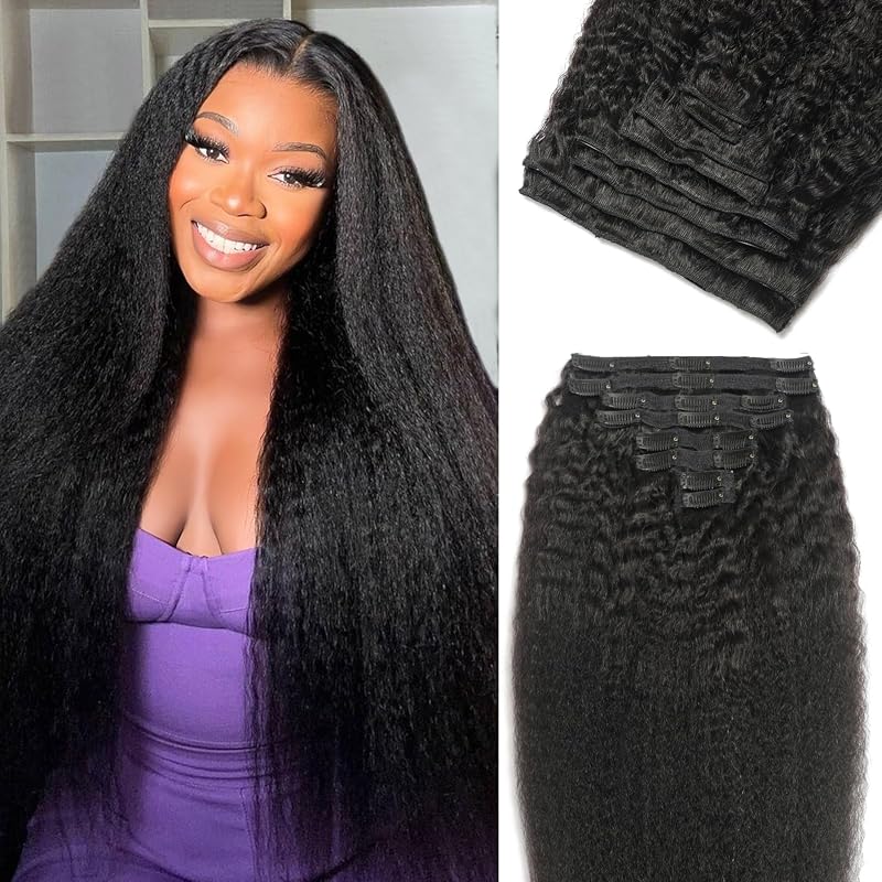 Clip in Human Hair Extensions – 20