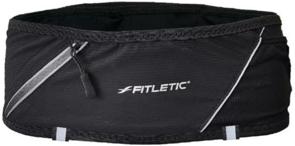Fitletic 360 Plus Running Belt: Comfortable hydration belt with secure