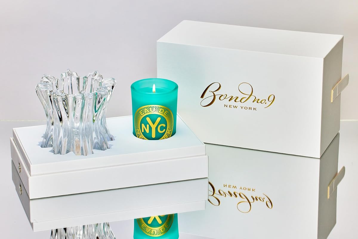 Bond No. 9 New York Eau de New York Refillable Scented Candle Luxury Home Fragrance Gift Set