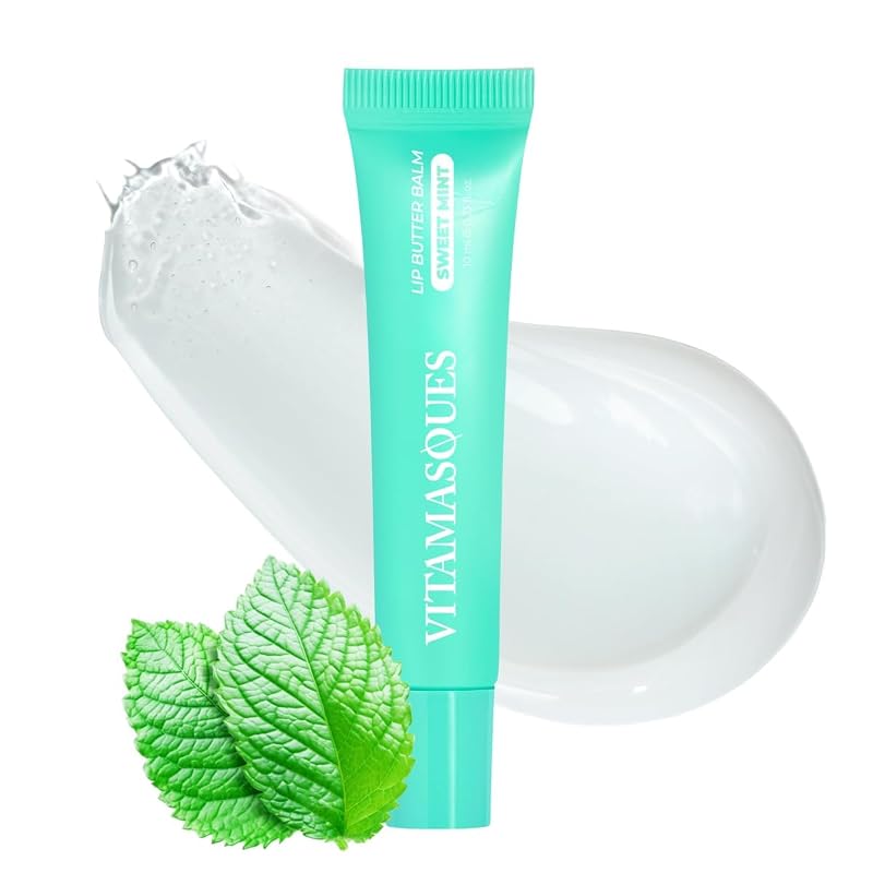 Vitamasques Sweet Mint Korean Lip Butter Balm, Peptide Treatment for H