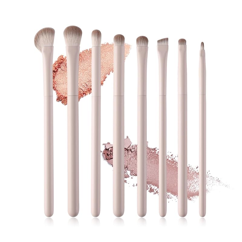 8 Piece Eye Makeup Brush Set