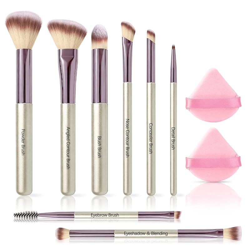SOYOK 8-Piece Premium Synthetic Makeup Brush Set