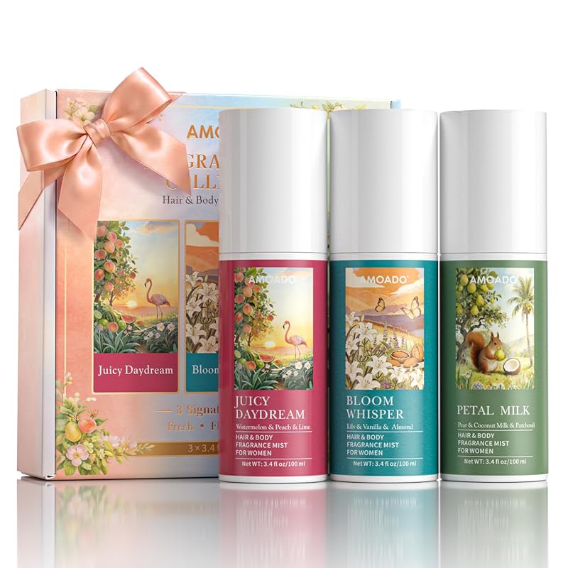 Hair and Body Perfume Trio