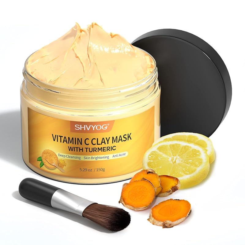 SHVYOG Turmeric Vitamin C Clay Mask