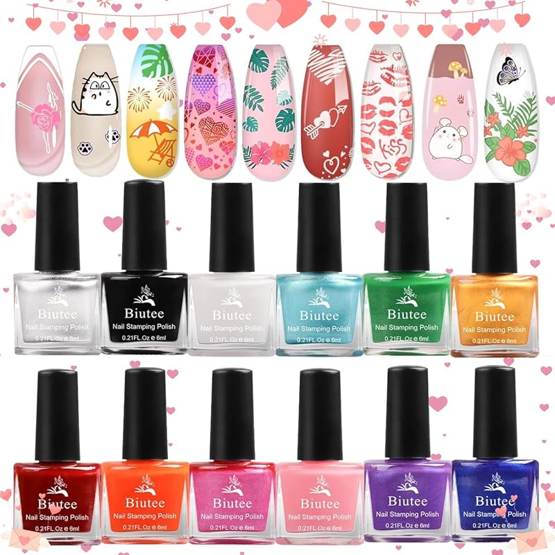 Biutee 12 Colors Air Dry Polish