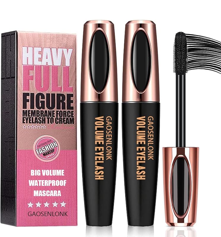 2Pcs 4D Silk Fiber Mascara