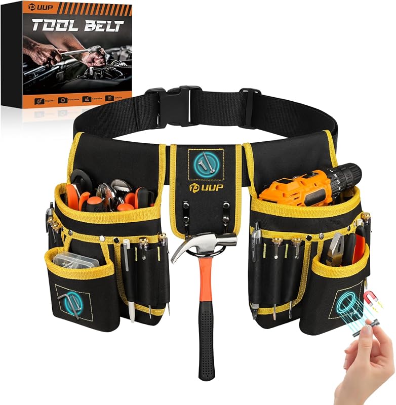 Magnetic 26-Pocket Tool Belt
