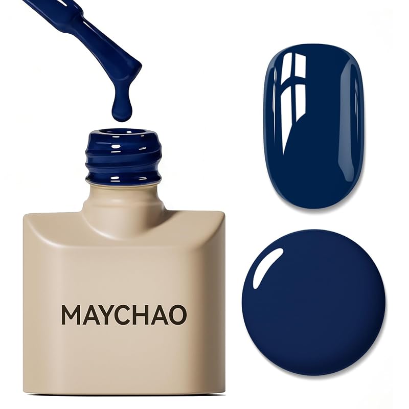 MAYCHAO Navy Blue Gel Polish