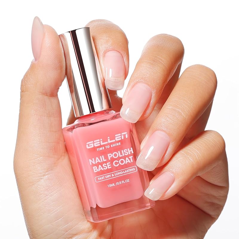 GELLEN Clear Pink Tint Base Coat