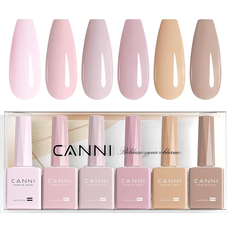 CANNI Nude Gel Polish Set