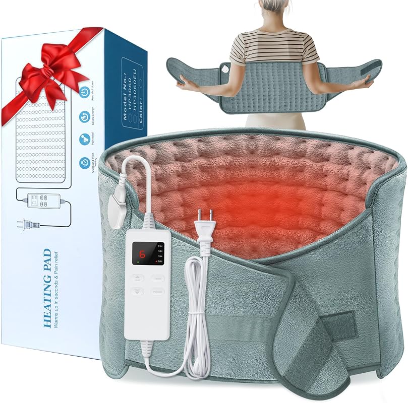 IGXHAVIZ Adjustable Wrap Around Heating Pad