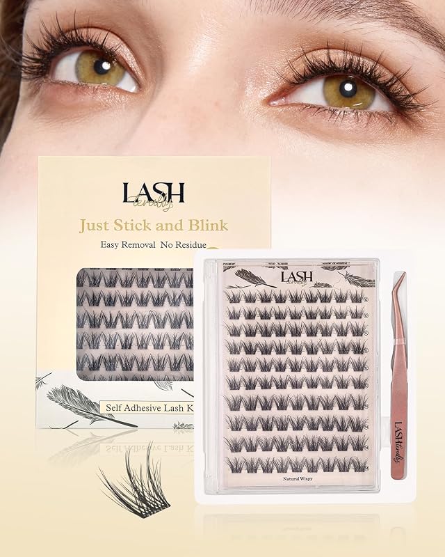 Self-Adhesive Lash Clusters