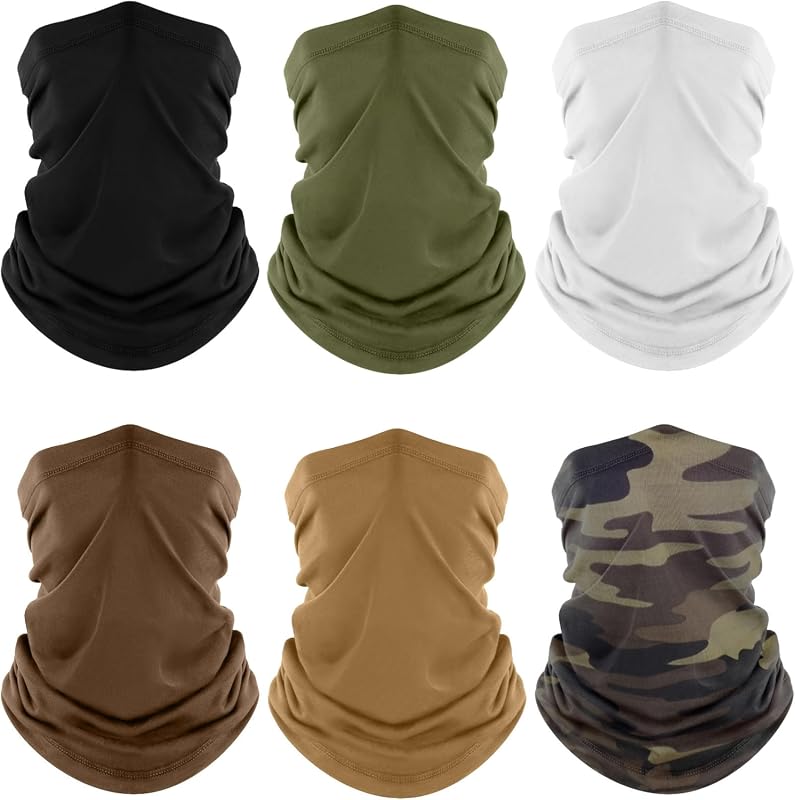 Fuinloth 6 Pack Cooling Neck Gaiter