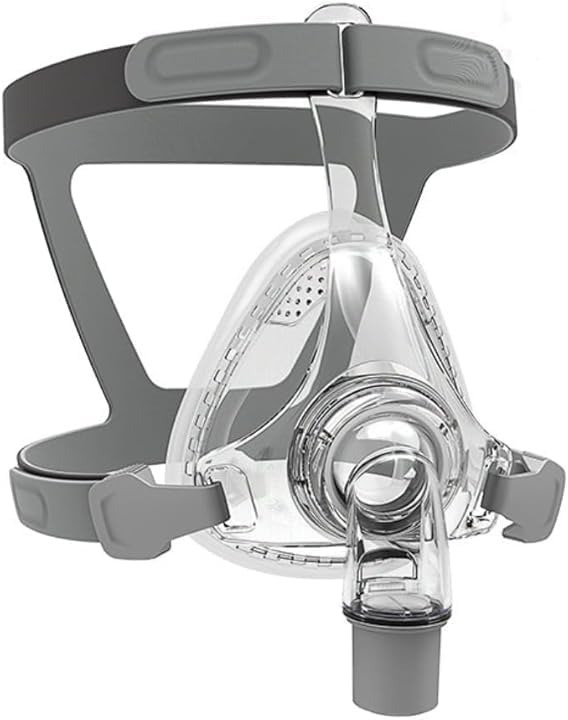 Full Face CPAP Mask Replacement Assembly with Headgear, Cushion, Frame